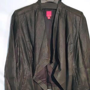 NWT   G. I. L. I. Leather jacket blazer